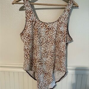 Old Navy Animal Print Tank Top